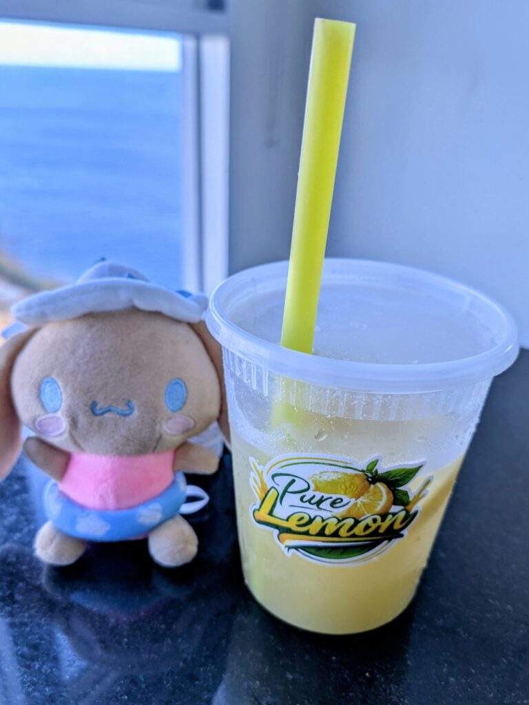 グアム Pure Lemon レモネード 帰宅後