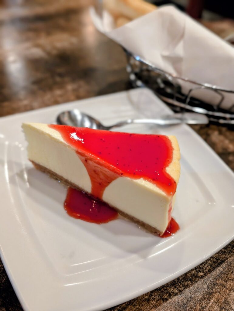 グアム オリーブガーデン シシリアンチーズケーキ