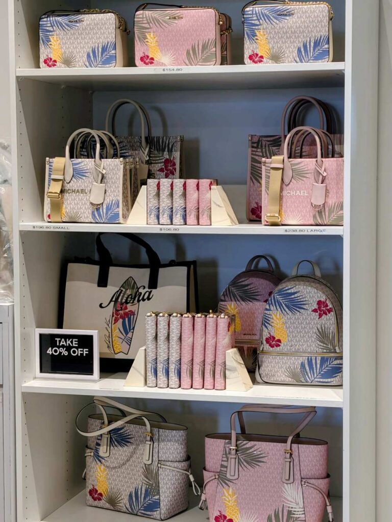グアム GPO Michael Kors グアム 花柄バッグ