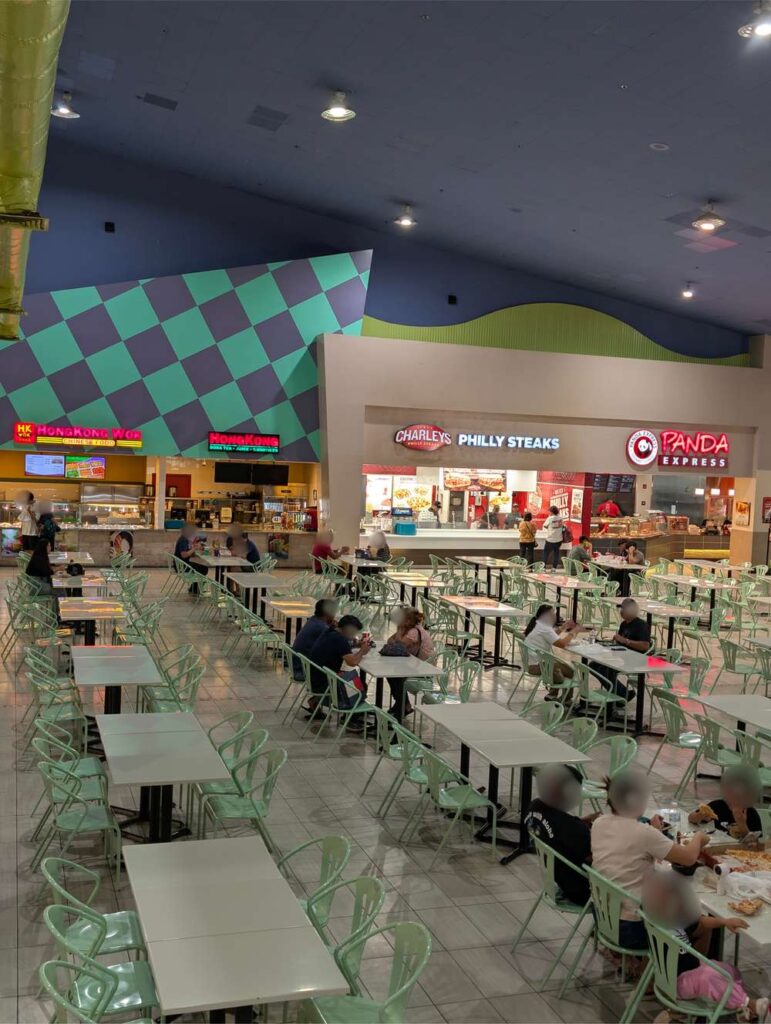 グアム GPO フードコート 全景