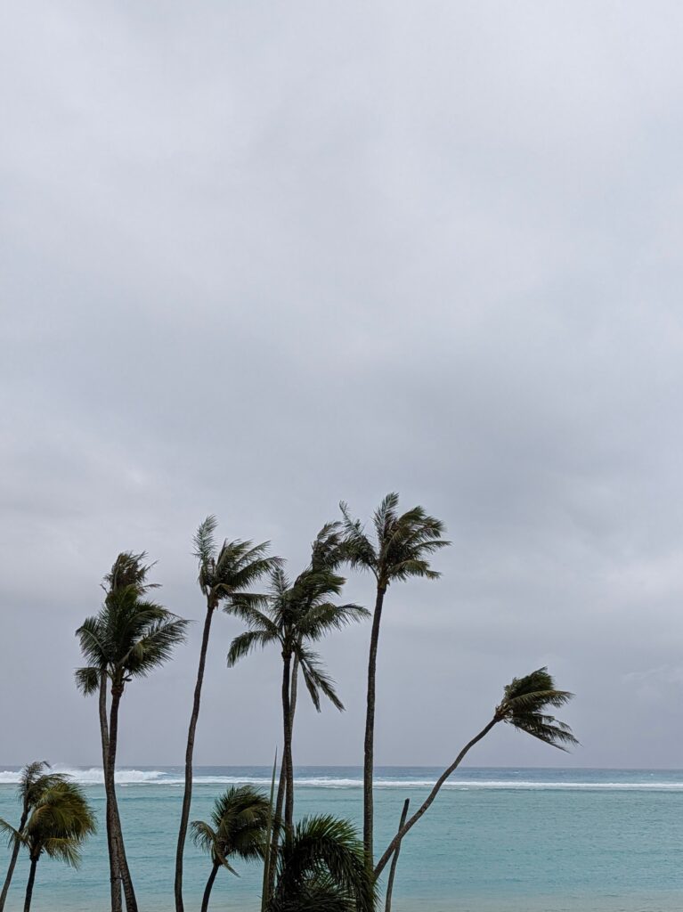 グアム 台風後