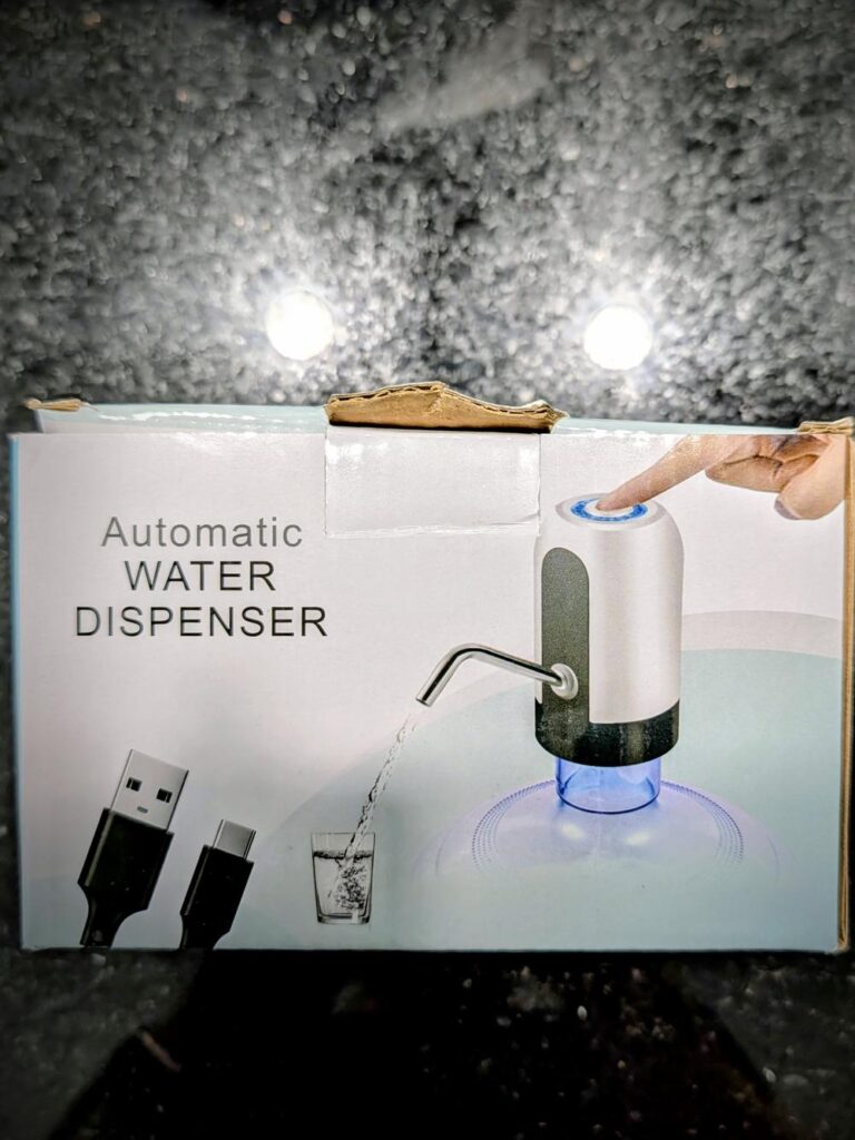 グアム 電動ボトルポンプ Automatic Water Dispenser パッケージ