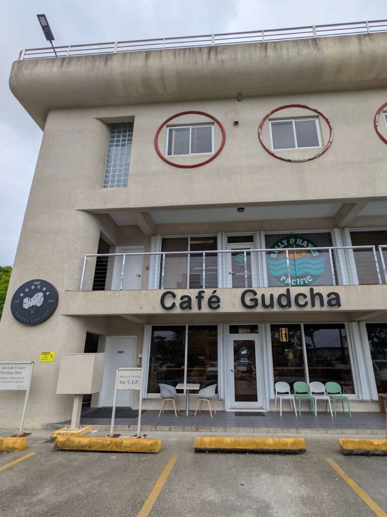 グアム タモン Cafe Gudcha 外観